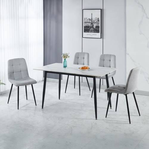 Fenton dining set marble - dining,
