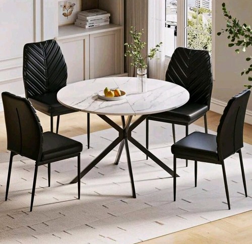Marble effect drop leaf - effect,