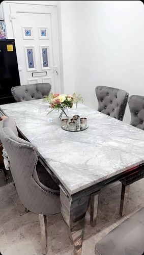 Marble dining table and - dining,