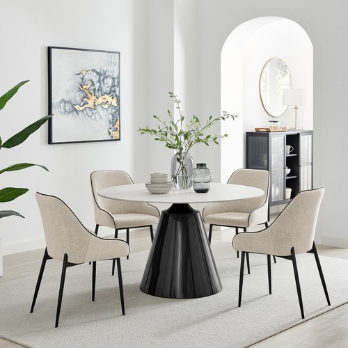 Nina white marble ceramic - marble,