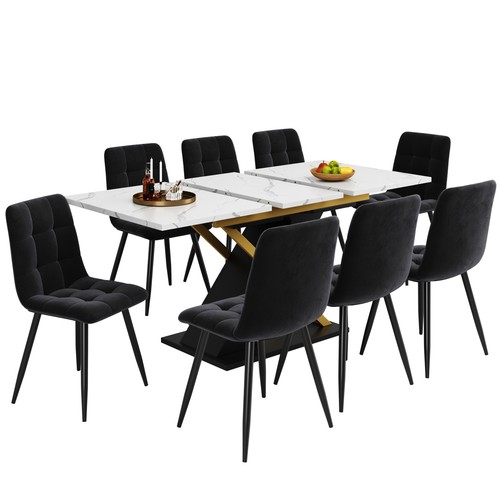 Extendable dining table 8 - extendable,