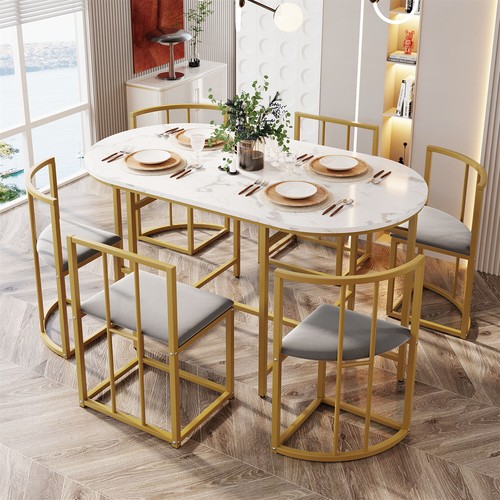 Dining table and chairs - and, set