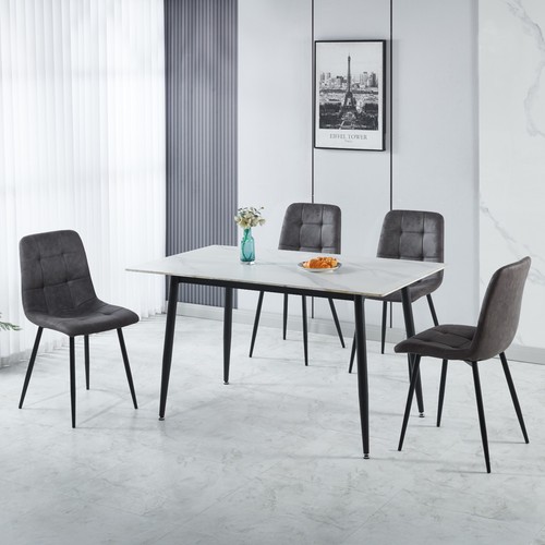 Fenton dining set marble - set, stone