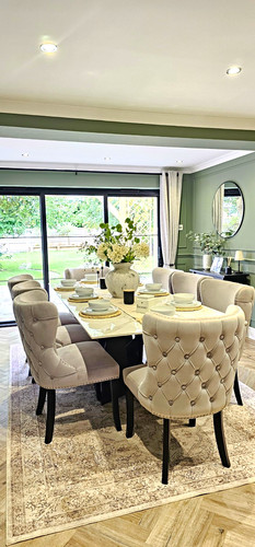 Rectangular marble dining - rectangular,