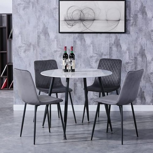 Marble dining table and - marble,