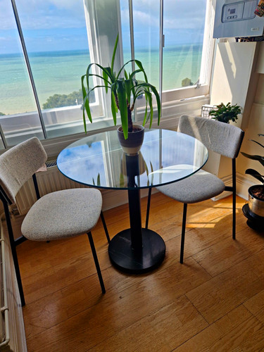 John lewis glass marble - john, table