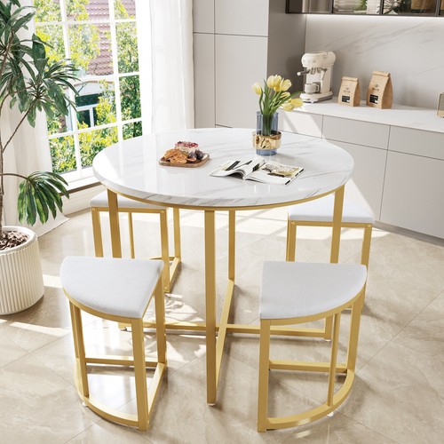 Dining table and chairs set - and,