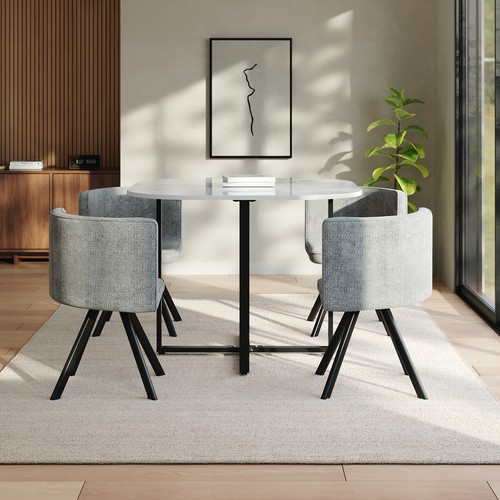 Space saving dining table 4 - space,