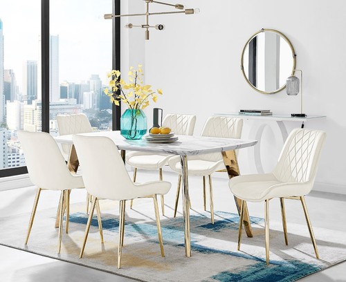 Andria white marble - marble, effect