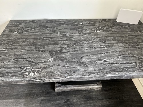 Marble seater dining table - dining,