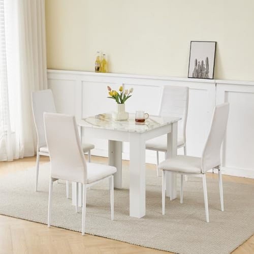 Square dining table set - square,