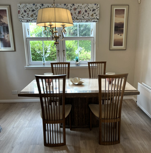 Marble dining table - marble,