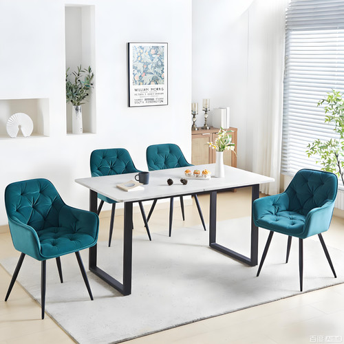 Marble effect dining - marble, and